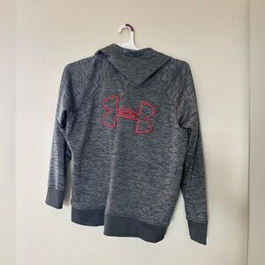 Under Armour ColdGear Gray hoodie women size xl
Coral and gray